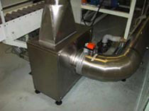 Particolare circuiti prova filtri HEPA-ULPA